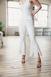 White Sparkle Jeans